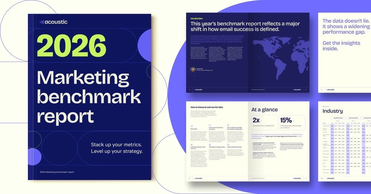 2026 marketing benchmark report